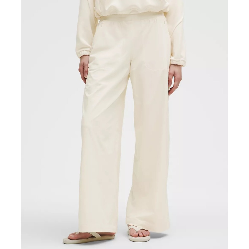 155-Lululemon-Swift Mid-Rise Wide-Leg Pant-Light Ivory